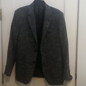 Mens 38S Fashion Blazer black/gray